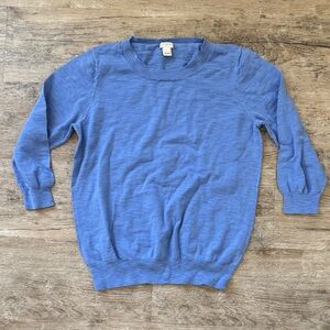 J. Crew Periwinkle Crewneck Sweater